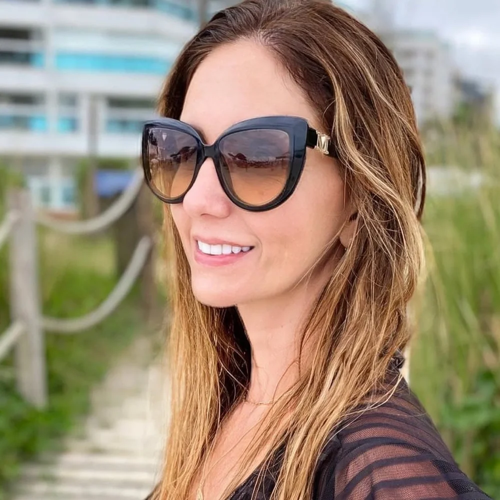 New, MAXMARA Sunglasses Emme6 MM0029 45F Authentic